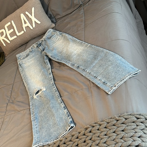 AG Denim Jeans Size 26 The Jodi Crop 22 years succession Medium Wash High Rise - Picture 7 of 13